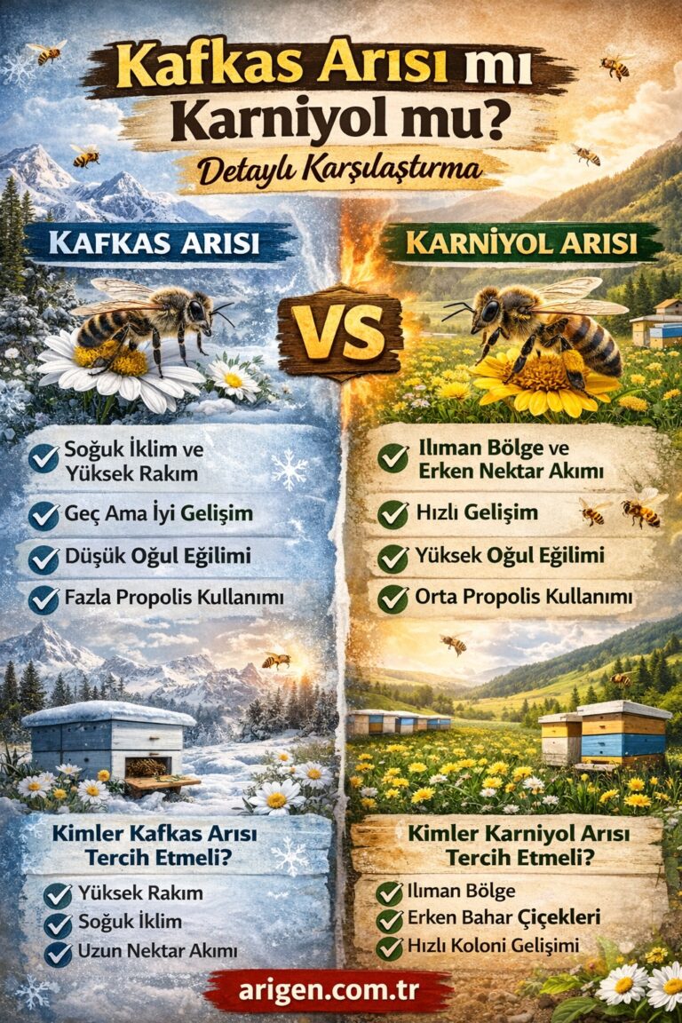 Kafkas Arısı mı Karniyol mu? Detaylı Karşılaştırma