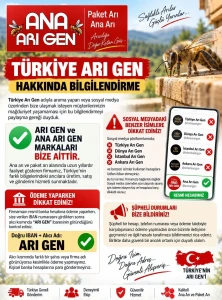 türkiye arı gen gerçek hesap